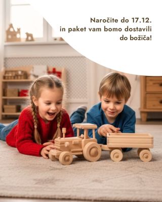 ⏰ Božično odštevanje se je začelo! ✔️ Naročite do 17. 12. 2025 do 12:00 in poskrbeli bomo, da bodo darila pravočasno pod...